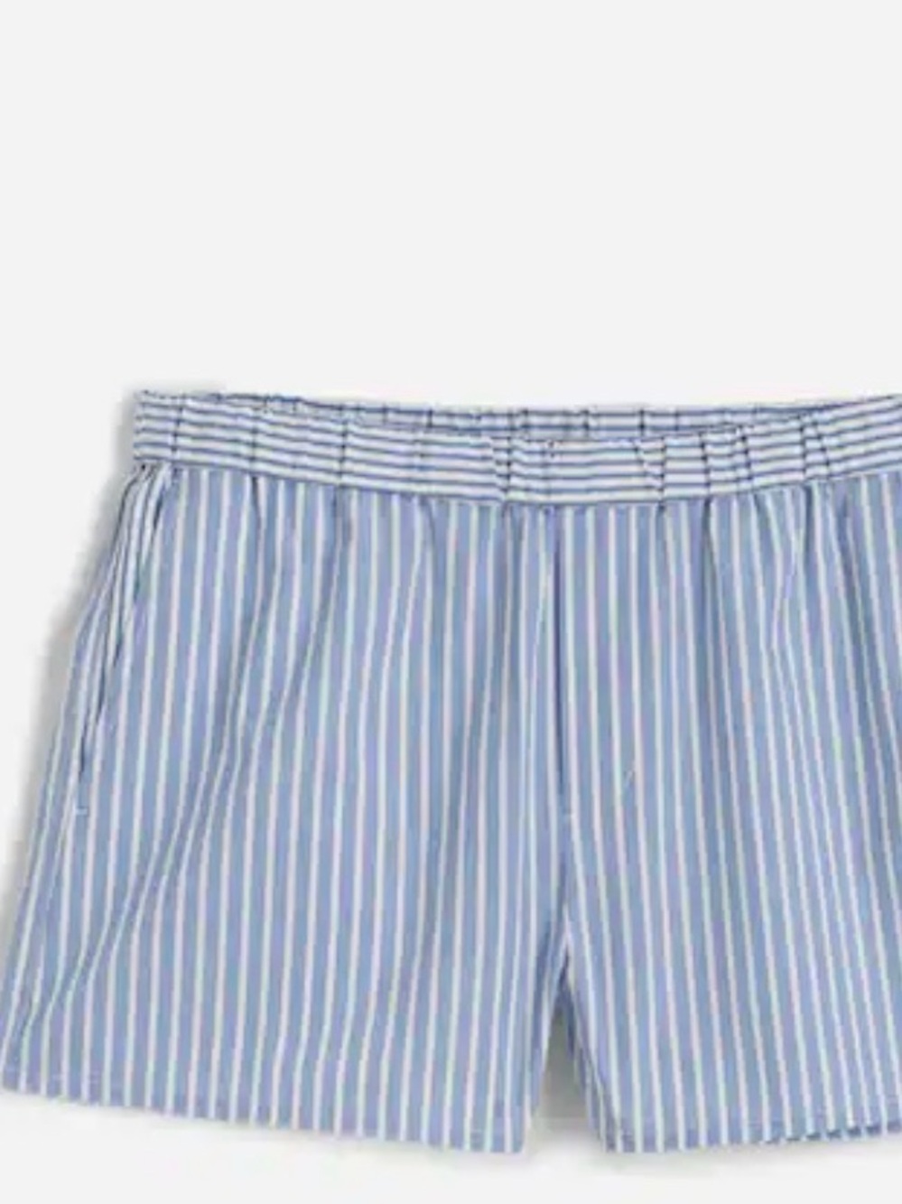 Madewell Matching Set
Light Blue/White Stripe
Shirt:  OVERSIZED M
Shorts:  L - Picture 3 of 12